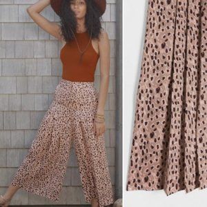 NWT Anthropologie Maeve Isobel Pleated Wide-Leg Pants | XS